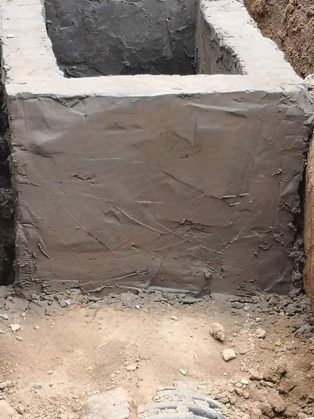 这是砌的池子